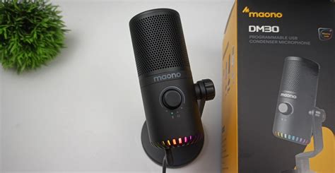 Maono DM30 Review - Gaming Microphone with RGB Lights Under $50