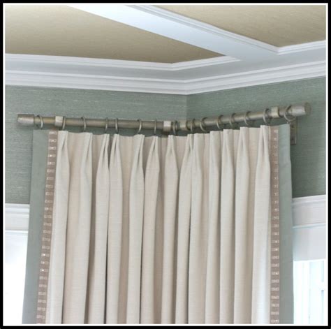 Curved Curtain Rod For Corner - Curtains : Home Decorating Ideas #lr485g3k6A