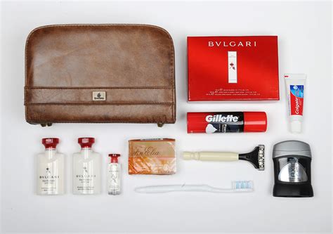 The 5 Top First Class Airline Amenity Kits