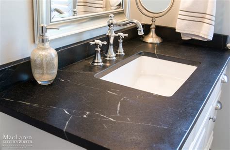 Custom Soapstone Countertops - MacLaren Kitchen and Bath