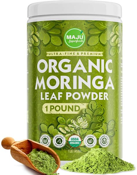 Organic Moringa Powder (1lb) | Moringa powder, Moringa, Energy tea