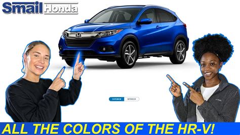 2021 Honda HR-V | Every Exterior & Interior Color Available - Smail Honda - YouTube