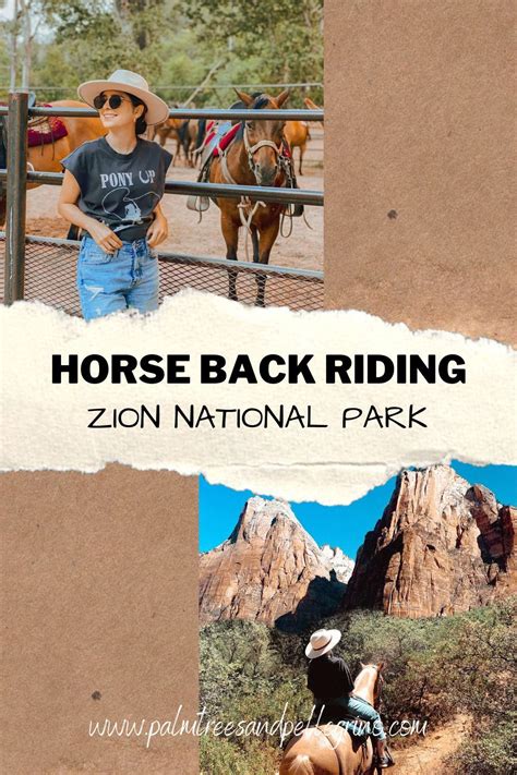 HORSEBACK RIDING IN ZION NATIONAL PARK | Zion national park photography, National parks trip ...