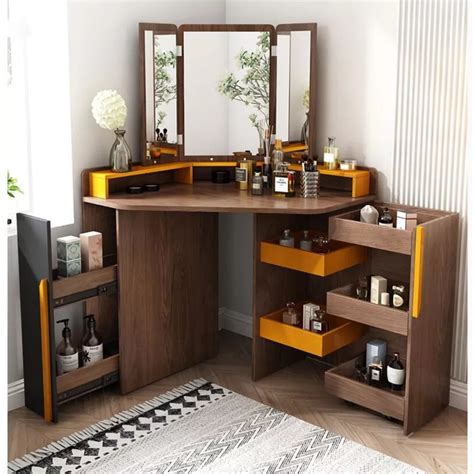 Corner Makeup Vanity Table – good idea products shop