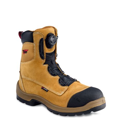 Red Wing 3262 Mens 8 Inch New Honey Waterproof Safety Boot Nubuk BOA lacing | eBay