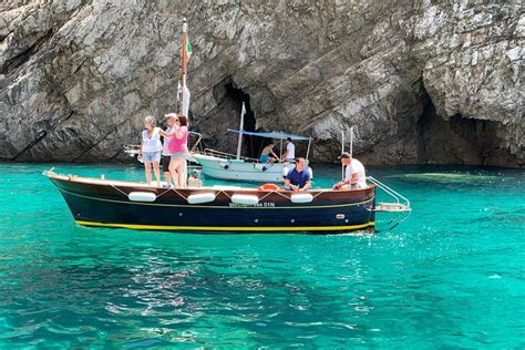 Boat Tour in Capri Italy 2024