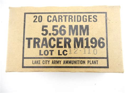 5.56MM TRACER M196 AMMO