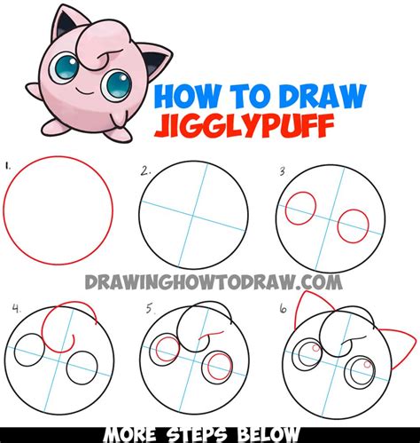 Easy pokemon drawings, Drawing tutorial easy, Drawing tutorial