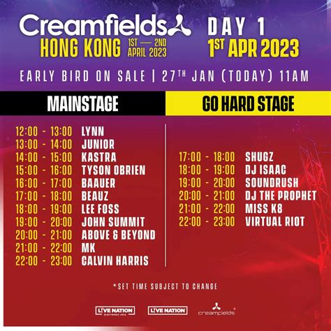 Creamfields Hong Kong 2023 | Music Festival