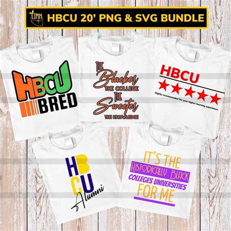 HBCU Svg Png Bundle 20 - Etsy