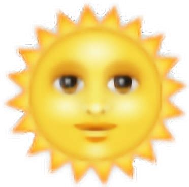 sun ouija emoji cute cool sticker by @cutiesticker