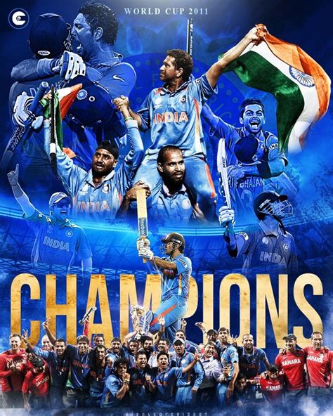 2011 Cricket world cup ,Champions | 2011 cricket world cup, Cricket ...