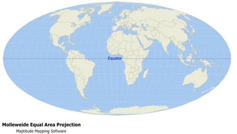 What is an Equal Area Projection - Definition