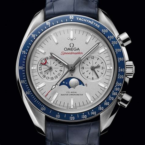 Omega - Speedmaster Moonphase Chronograph Platinum-Gold | Time and ...