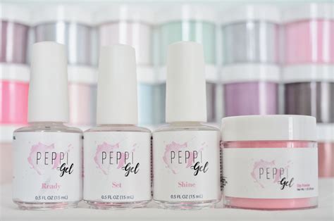 Peppi Gel Starter Kit | Gel powder nails, Manicure kit, Nail kit