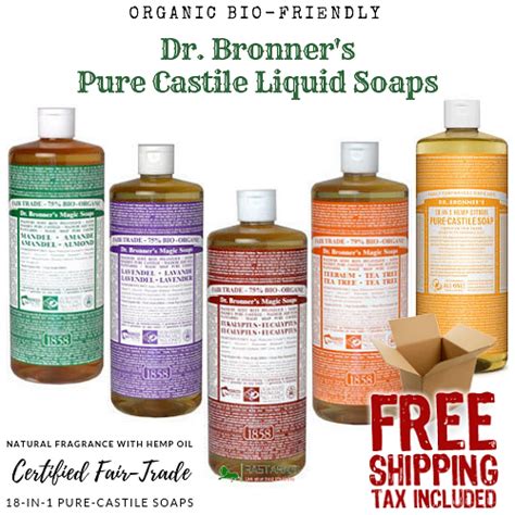 Dr Bronner's Castile Soap 32 Oz | Pick Scents | eBay