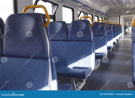 Free Passenger Seats in an Empty Car of the City Train Stock Image - Image of business ...