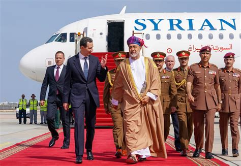 Syria President Meets Oman Sultan In Official Visit To Muscat - Islamic ...