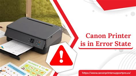 Fix Canon Printer is in Error State Issue - Canon Support