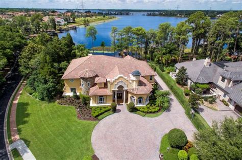 $4.25 Million Lakefront Mansion In Orlando, FL | Homes of the Rich