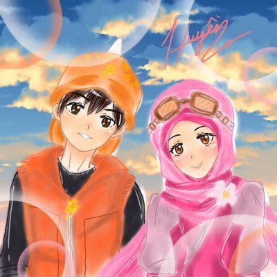 Boboiboy and Yaya by min-miraililian614 | Boboiboy anime, Anime, Boboiboy galaxy