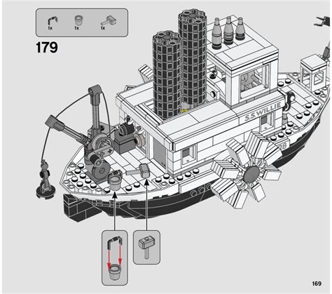 21317 Steamboat Willie - LEGO instructions and catalogs library