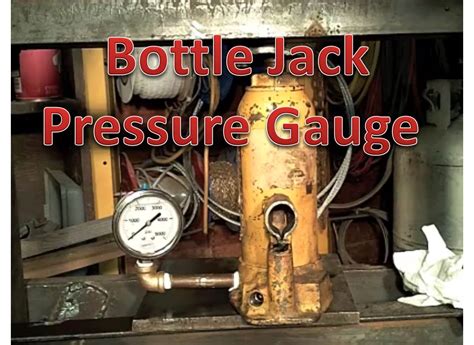 Adding a Pressure Gauge to a Bottle Jack - Instructables