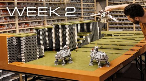 Building Geonosis in LEGO - Week 2: Exoskeleton - YouTube