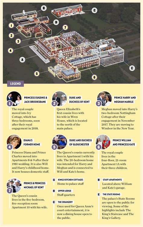 The Detailed Map You've Always Wanted to See of Where All the Royals ...