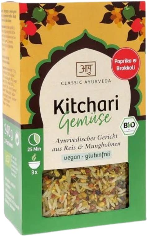 Classic Ayurveda Organic Kitchari - Vegetables, 240 g - Ayurveda 101 ...