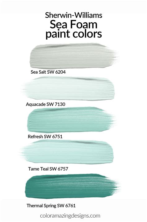 Seafoam Paint Color - YURIKA INFO