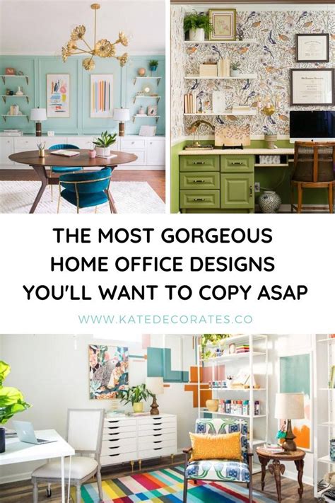 Home Office Decor Ideas: 5 Budget-Friendly Must-Haves | Home office decor, Home office design ...