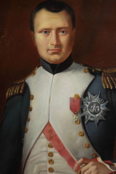 French Oil on Canvas Portrait of Napoleon Bonaparte at 1stDibs | napoleon bonaparte portraits ...