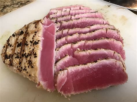 Seared Bluefin Tuna Steak [homemade] : food