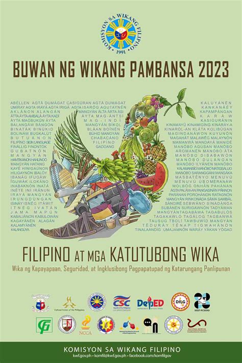 'Buwan ng Wika' 2023 theme, official memo, poster, sample slogan