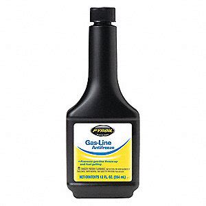 PYROIL Gas Line Antifreeze, 12 Oz. - 21A061|PYGLA12 - Grainger