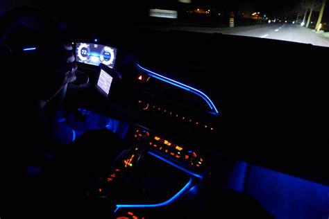 Photo Gallery: BMW i8 Interior at Night - autoevolution