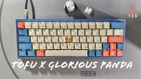 TOFU60 x Glorious Holy Panda Custom Keyboard Build - Stunningly Beautiful - YouTube