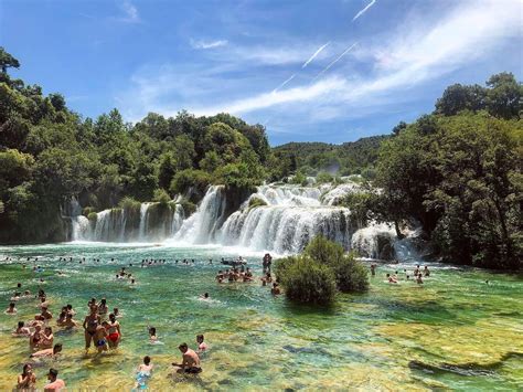 Krka Waterfalls Croatia [OC] [1440 x 1080] #Music #IndieArtist #Chicago | Krka waterfalls ...