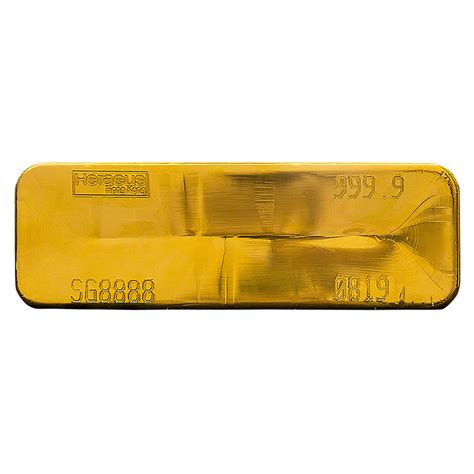 Buy 400 oz Heraeus Gold Bullion Bar