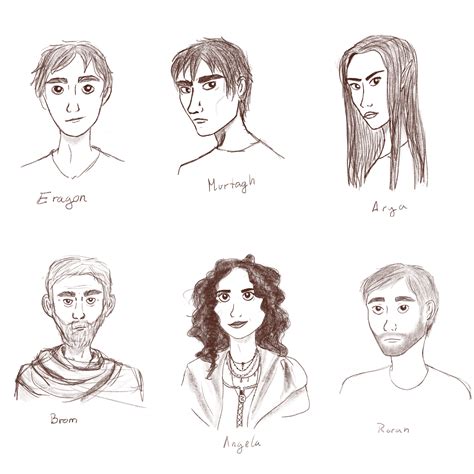 Eragon Character Drawings