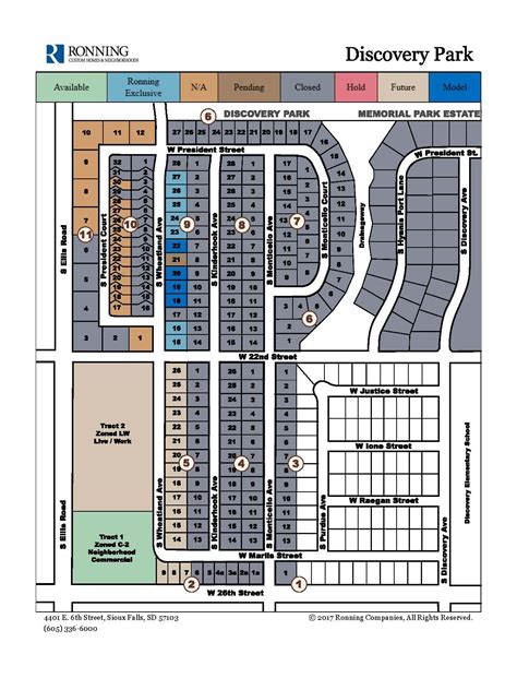 Discovery Park Development Map by #ronninghomes Custom Built Homes, Memorial Park, Discovery ...