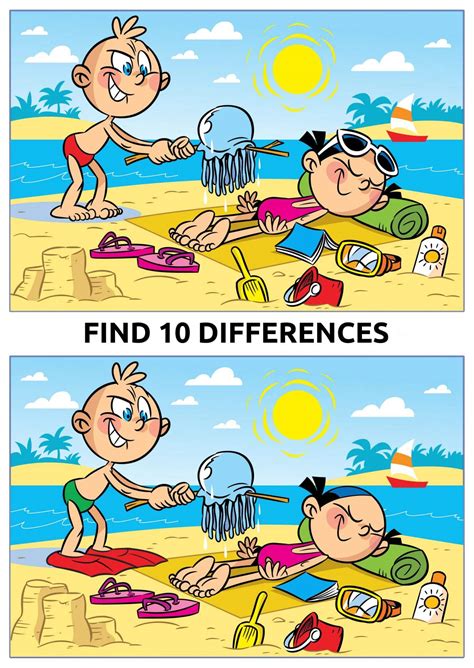 Spot The Difference Picture Puzzles Play Find Differences Vol ...