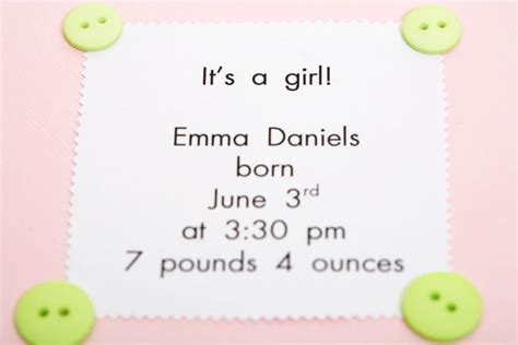 Birth Announcement Wording Ideas for Every Family | LoveToKnow