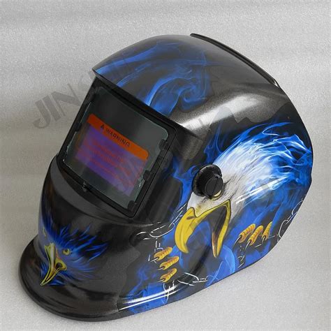 Solar Powered Welding Helmet Mask KM-1600 NEW with Auto Darkening 1 PCS ...