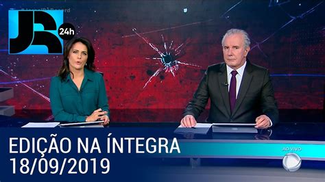 Assista à íntegra do Jornal da Record | 18/09/2019 - YouTube