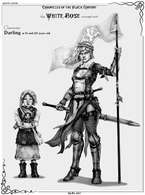 Character concept - Darling at 10 and 25 years old. Character Concept ...