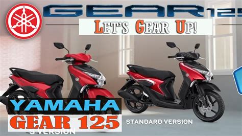 New YAMAHA GEAR 125 : Let's Gear Up!!! Features, Specs and First Impression - YouTube