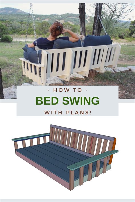 Bed Swing Plans | Diy porch swing, Outdoor bed swing, Diy porch swing bed