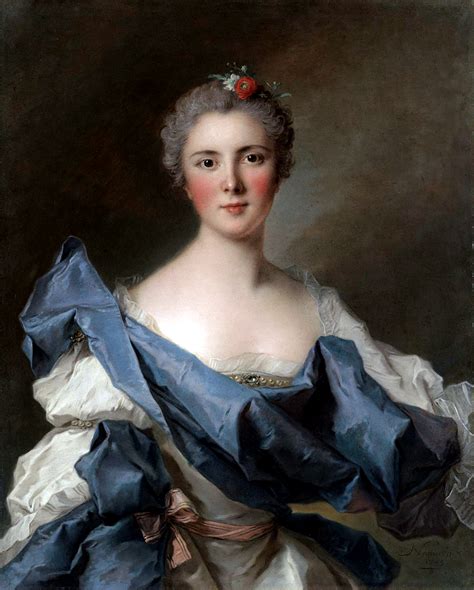 Jean-Marc Nattier (1685-1766): Portrait of the Comtesse d'Andlau, née Marie Henriette de ...